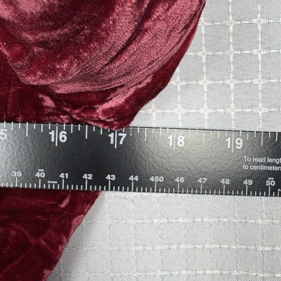 Apt 9 Crushed Velvet Blazer Womens Size 4 Dark Romantic Whimsigoth Steampunk - Picture 3 of 8